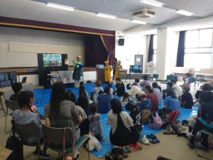 食育人形劇参加者の様子②
