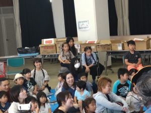 食育人形劇参加者の様子①