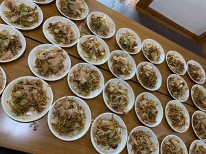 いきいき安心子ども食堂での食事提供