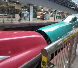 新幹線の様子
