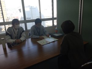 生活相談の様子